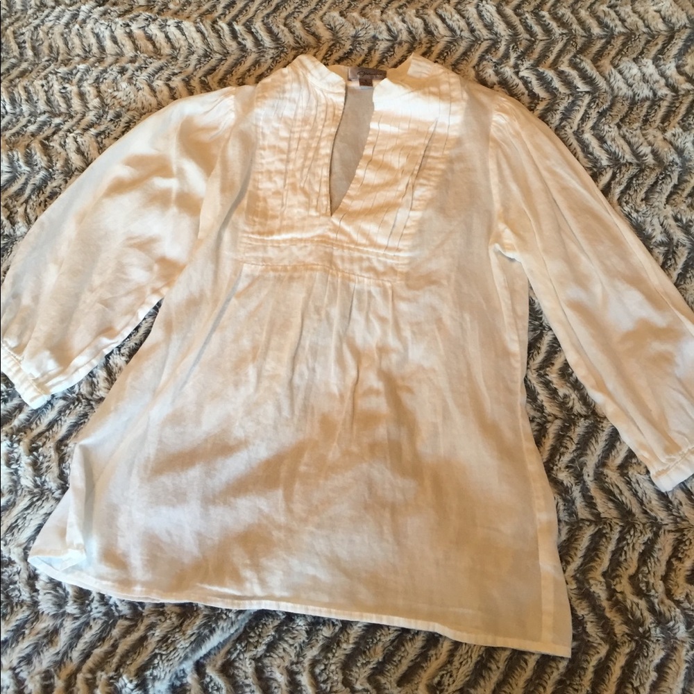 Anthropologie Ophelia 100% Cotton Blouse